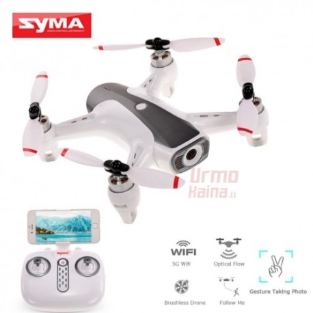 Dronas su kamera Syma W1 1080P