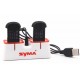 Syma X22, X22W akumuliatorių įkroviklis, dvigubas